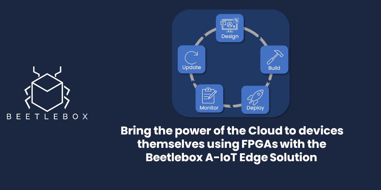 Read more about the article Bring the power of the Cloud to devices themselves using FPGAs with the Beetlebox A-IoT Edge Solution